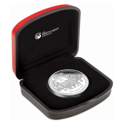 2015 1/2oz Silver Proof Coin - YEAR OF THE GOAT